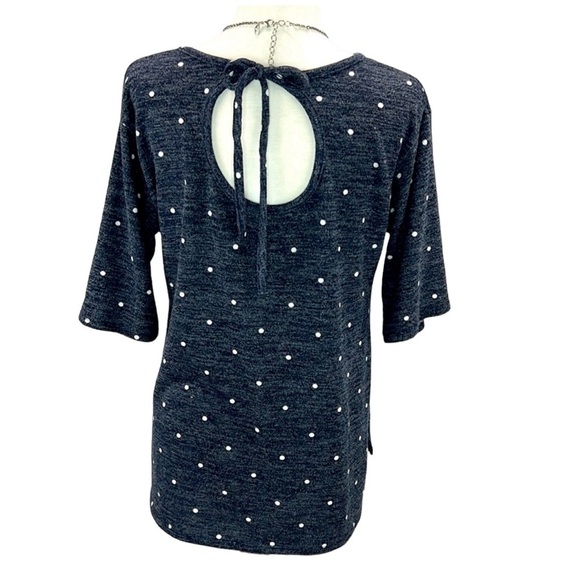 Gilli Polkadot Knit Blouse - Picture 3 of 6